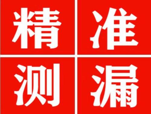越西尚嘉漏水精准查找
